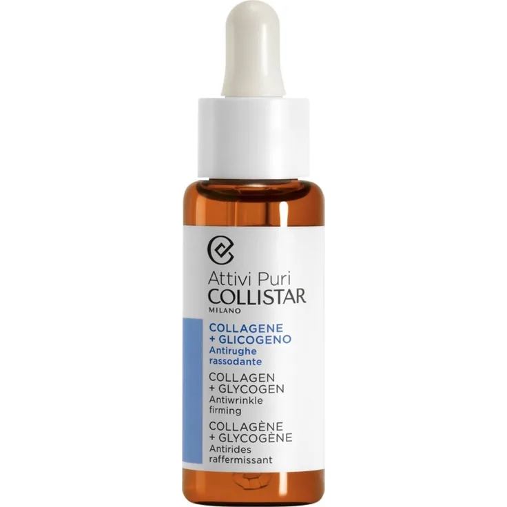 Collistar Attivi Puri COLLAGEN + GLYCOGEN Antiwrinkle firming Kollagenserum 30 ml Damen