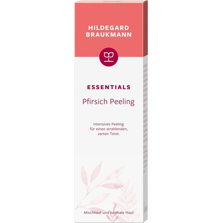 HILDEGARD BRAUKMANN Essentials Pfirsich Peeling Gesichtspeeling 100 ml – Bild 1