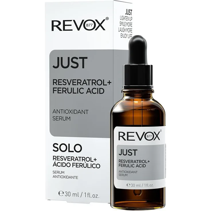 REVOX B77 JUST Resveratrol+Ferulic Acid Anti-Aging Gesichtsserum 30 ml