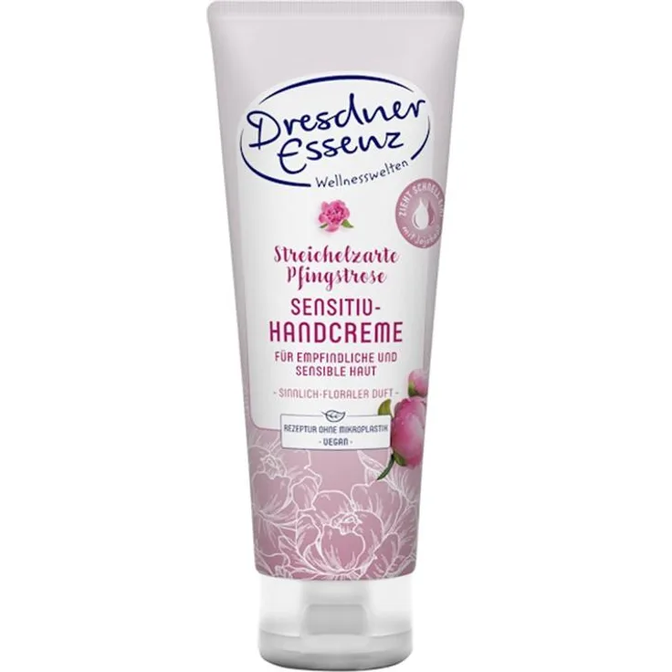 Dresdner Essenz Handcreme Streichelzarte Pfingstrose 75 ml