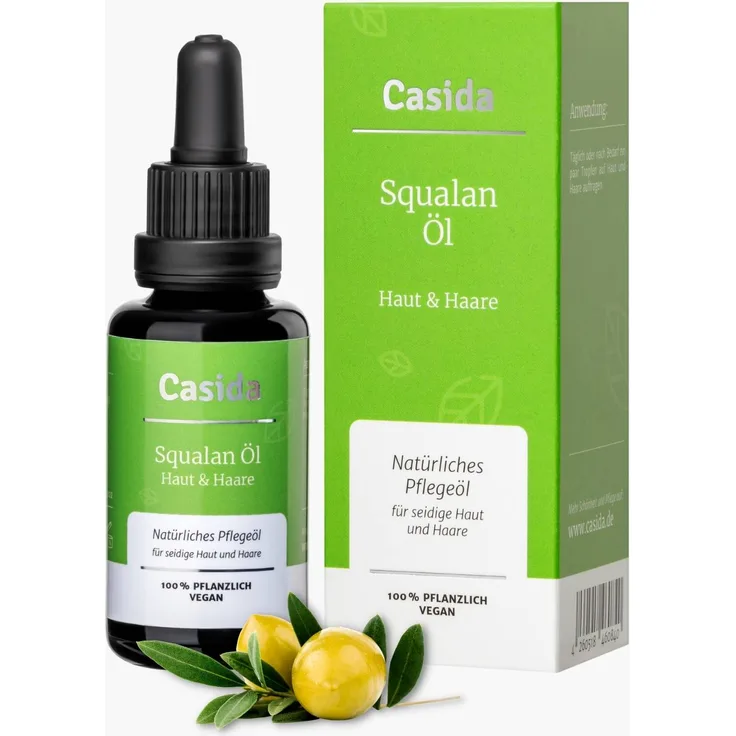 Casida SQUALAN Öl Haut & Haare pflanzlich Körperöl 30 ml