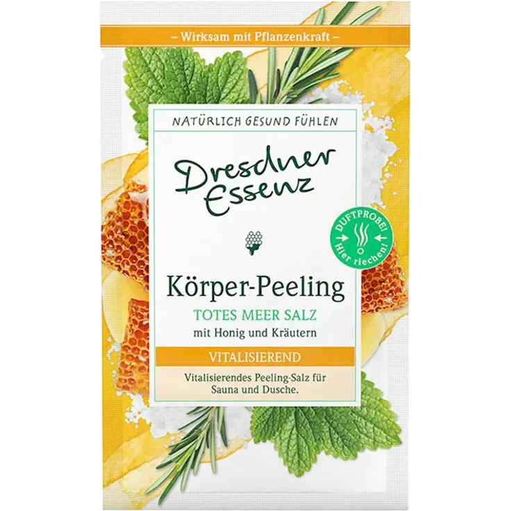 Dresdner Essenz Körperpeeling Honig + Kräuter 50 g