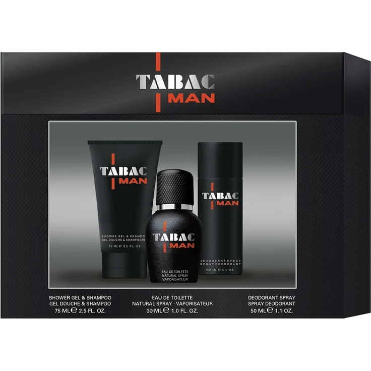Tabac Tabac Man Set Eau de Toilette (EdT) 30 ml + Duschgel 75 ml + Deodorant 50 ml – Bild 1