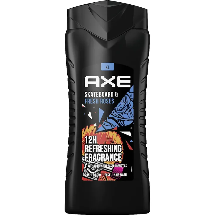 Skateboard & Fresh Roses 3 in 1 Duschgel 400 ml
