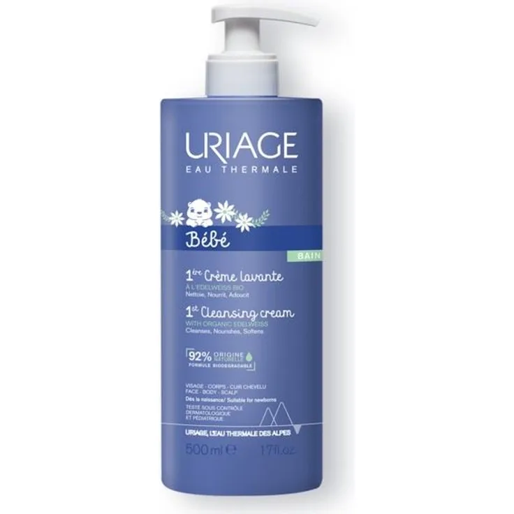 Uriage Milch Bébé Crème Lavante Cleansing Cream 500 ml