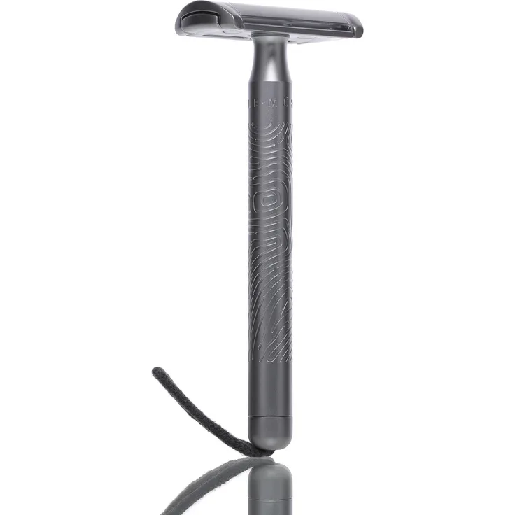 Rasierhobel R COM01 COMPANION mit Kordel, geschlossener Kamm, Double Edge