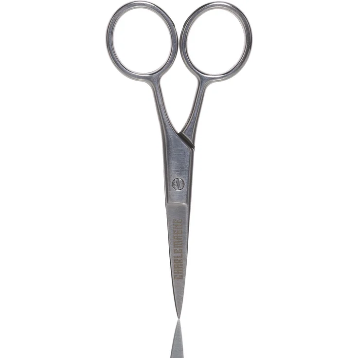 Bartschere 4,5" aus Edelstahl silber – Bild 1