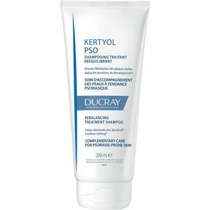 Ducray Shampoo Kertyol P.S.O. Shampooing Traitant Rééquilibrant 200 ml – Bild 1