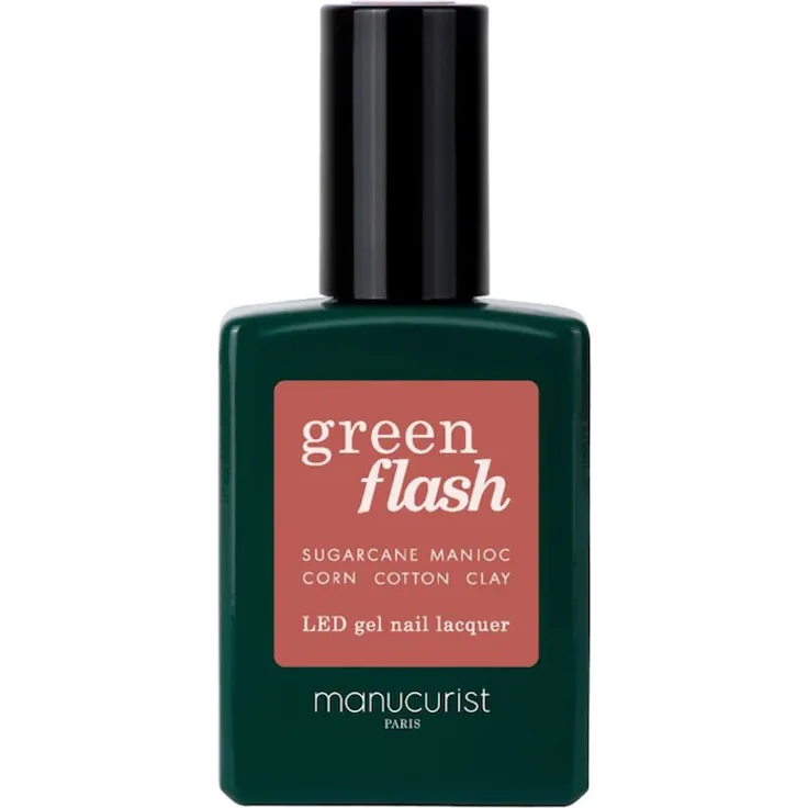 manucurist GREEN Flash LED Gel Nail Lacquer Nagellack 15 ml Bois de rose