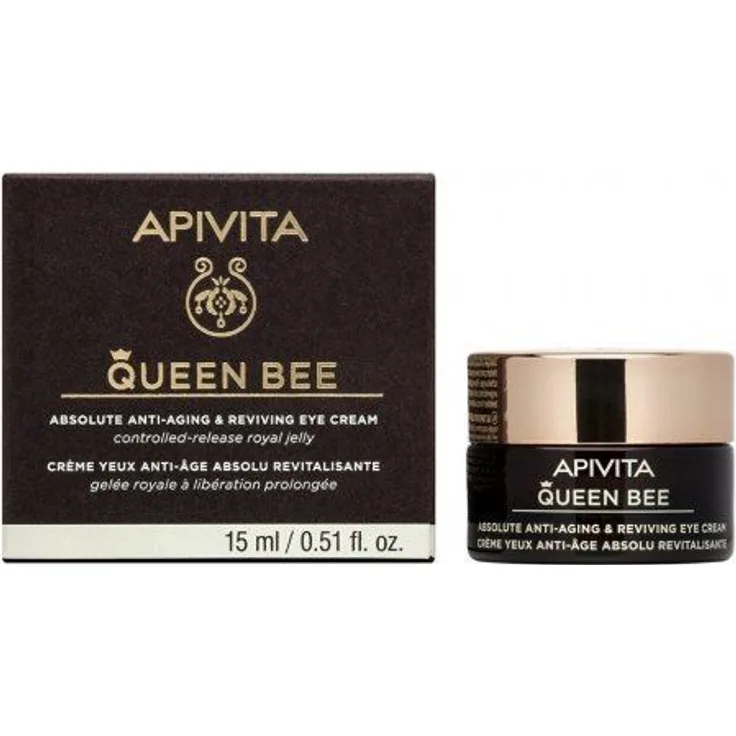 Apivita Creme Face Care Queen Bee Absolute Anti-Aging & Reviving Eye Cream 15 ml
