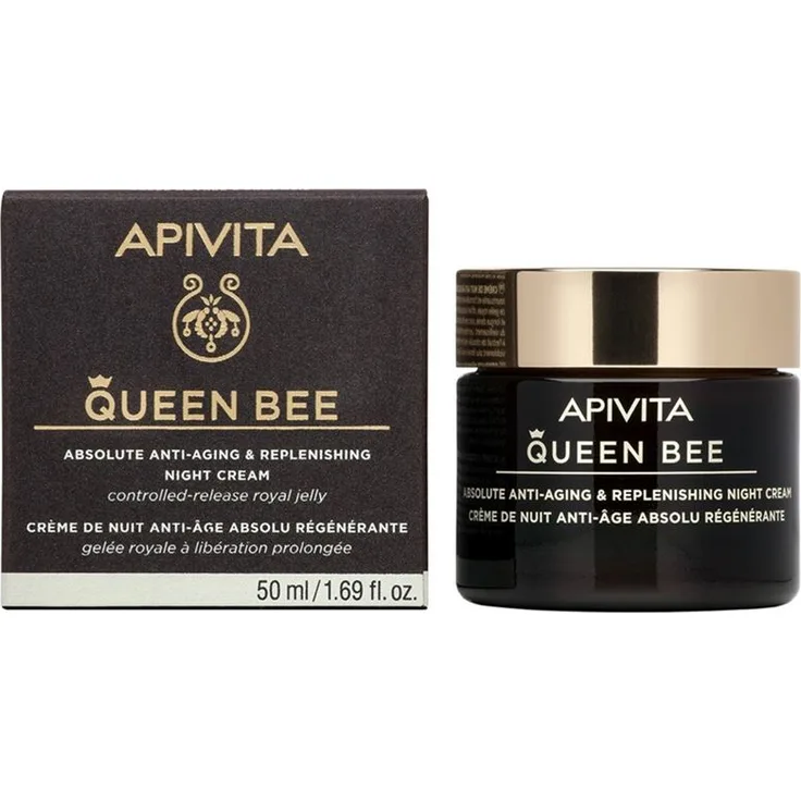 Apivita Nachtcreme Face Care Queen Bee Absolute Anti-Aging & Replenishing Night Cream 50 ml