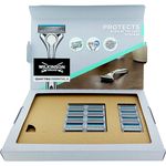 Wilkinson Sword Quattro Titanium Sensitive Rasierklingen, 12er Pack