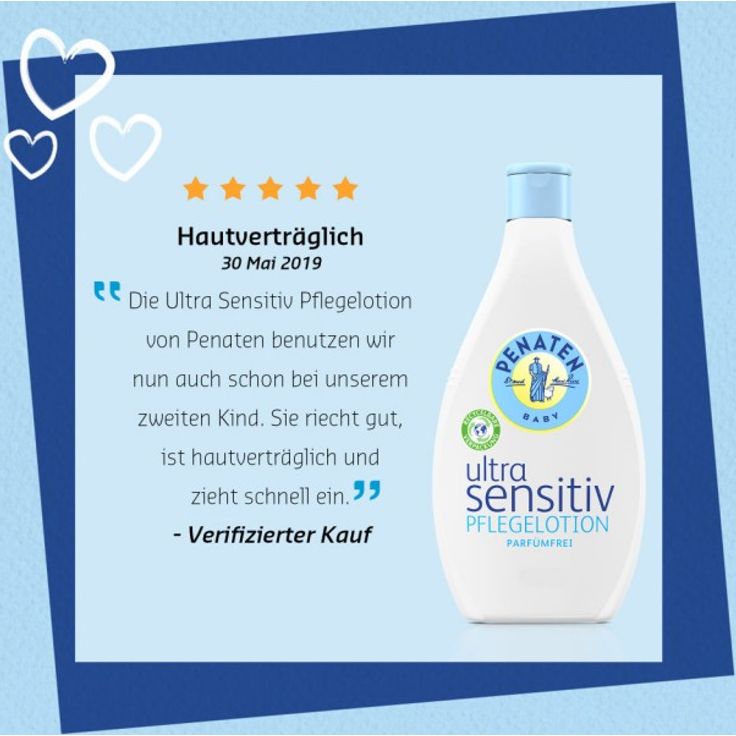 Penaten Körperlotion - Ultra Sensitiv Pflegelotion 6x 400ml – Bild 9