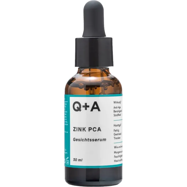 Q+A Zink PCA Gesichtsserum Feuchtigkeitsserum 30 ml