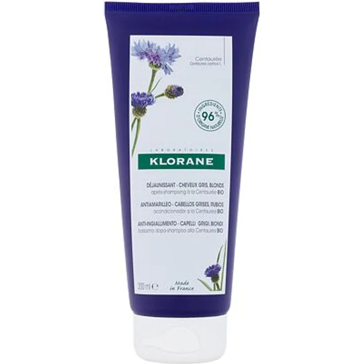 Klorane Organic Centaury Anti-Yellowing Conditioner gegen Gelbstich 200 ml