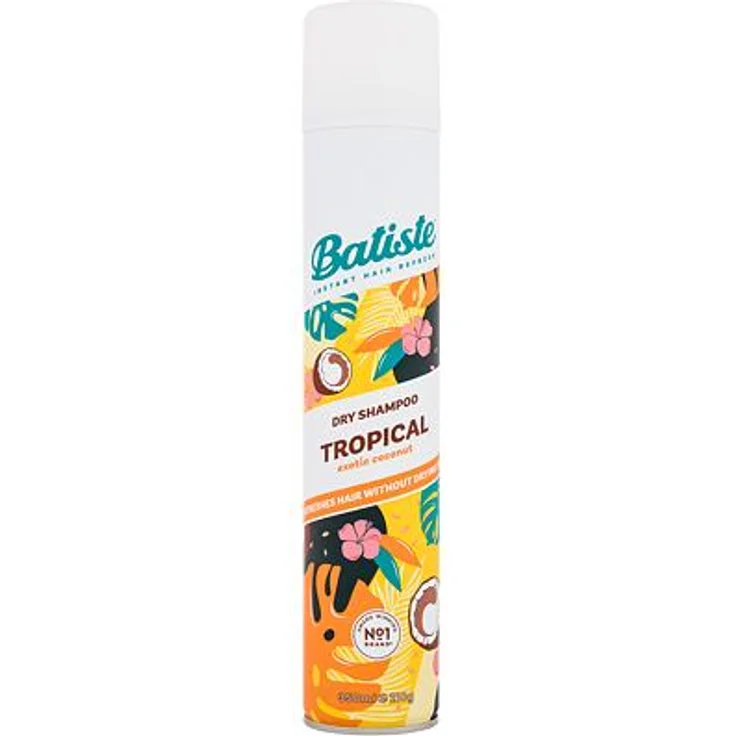 Batiste Tropical Trockenshampoo mit exotischem Kokosduft 350 ml – Bild 1