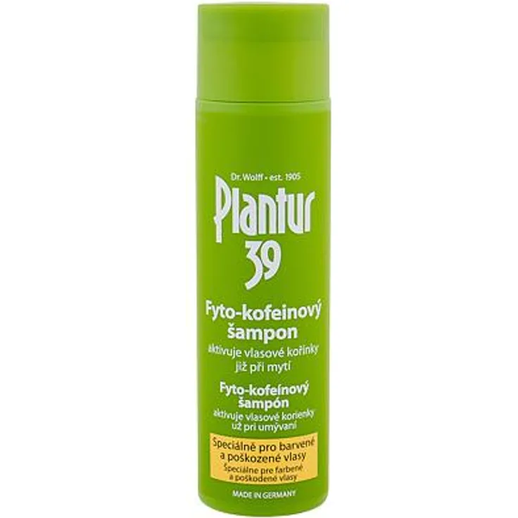 Plantur 39 Phyto-Coffein Colored Hair Phyto-Coffein-Shampoo für gefärbtes und geschädigtes Haar 250 ml