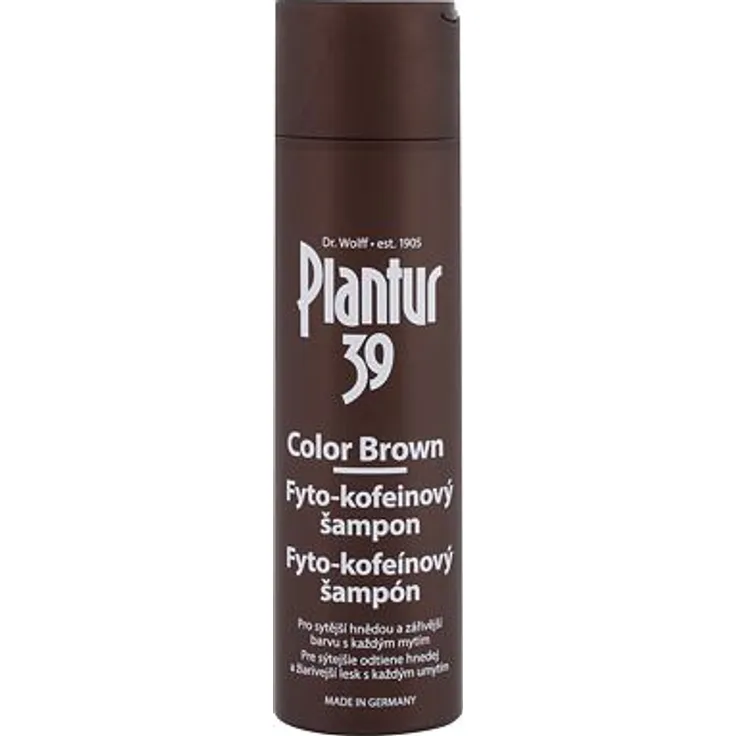 Plantur 39 Phyto-Coffein Color Brown Colorierendes Phyto-Coffein-Shampoo für braunes Haar 250 ml