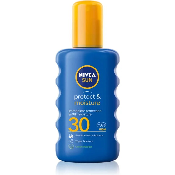 Nivea Sun Protect & Moisture feuchtigkeitsspendendes Gel zum Bräunen SPF 30 200 ml