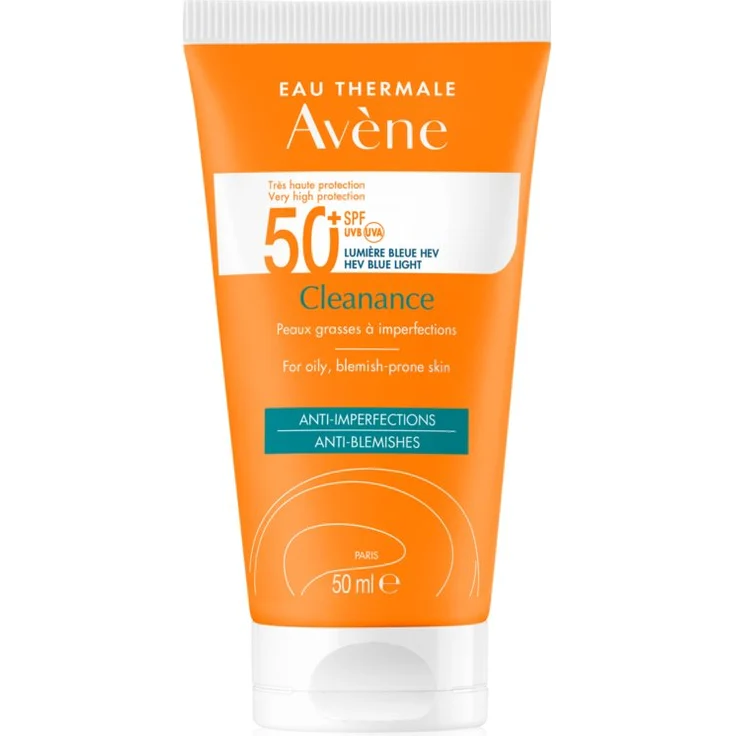 Avène Cleanance Solaire Sonnenschutz für Haut mit Akneneigung SPF 50+ 50 ml
