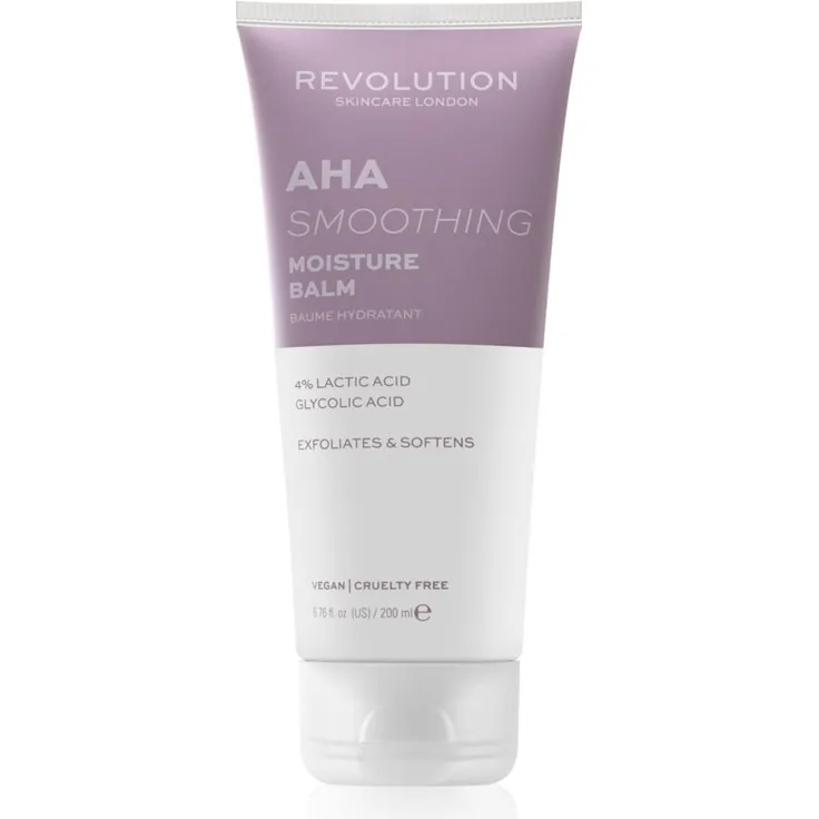 Revolution Skincare Body AHA feuchtigkeitsspendendes Balsam für zarte Haut 200 ml