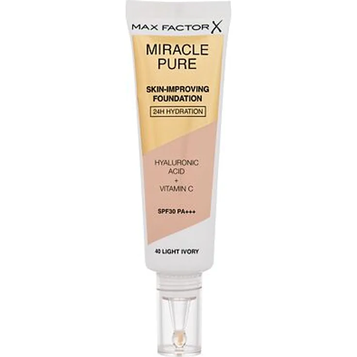 Max Factor Miracle Pure Skin-Improving Foundation 40 Light Ivory 30 ml 