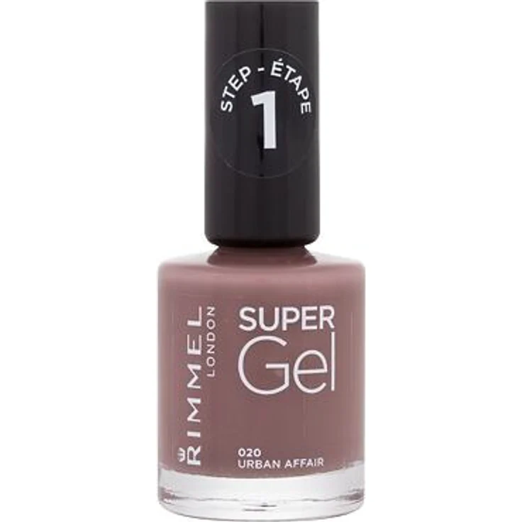 Rimmel London Super Gel STEP1 Gel-Nagellack 020 Urban Affair 12 ml  – Bild 1