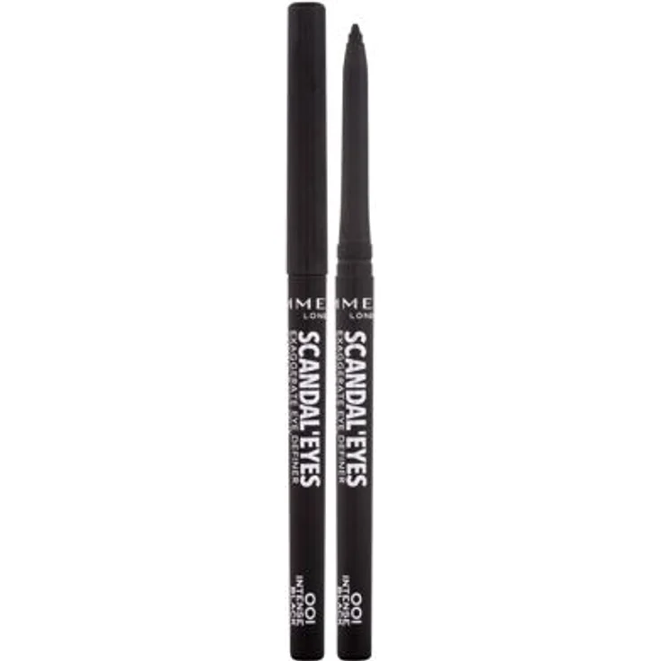 Rimmel London Scandal Eyes Exaggerate Eye Definer Eyeliner 001 Intense Black 0,35 g  – Bild 1