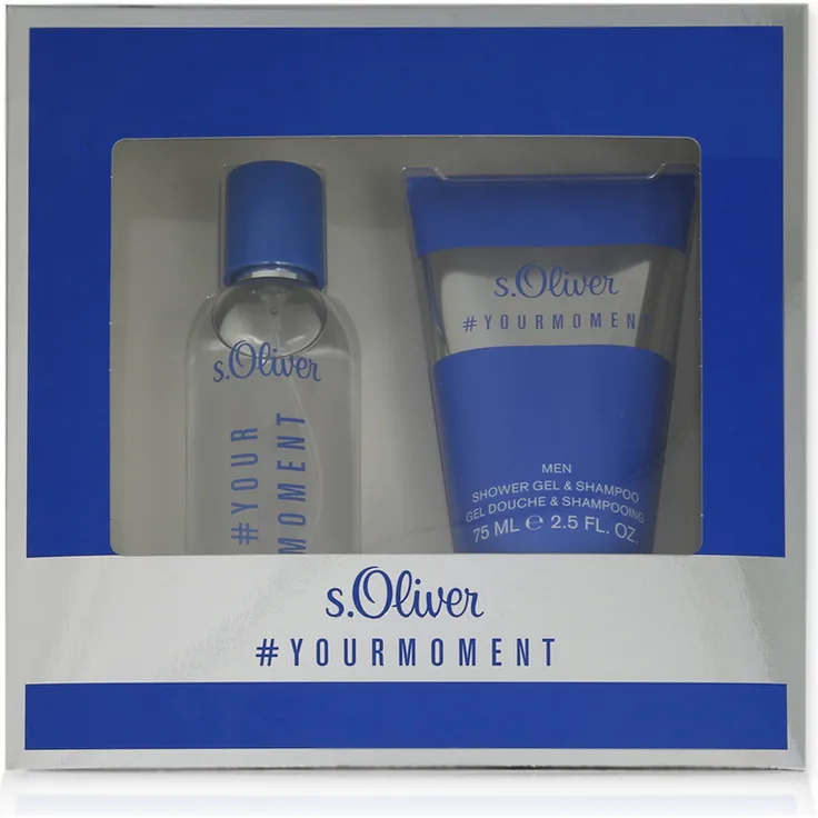 s.Oliver # YOUR MOMENT Men Set Eau de Toilette (EdT) 40 ml + Duschgel 75 ml