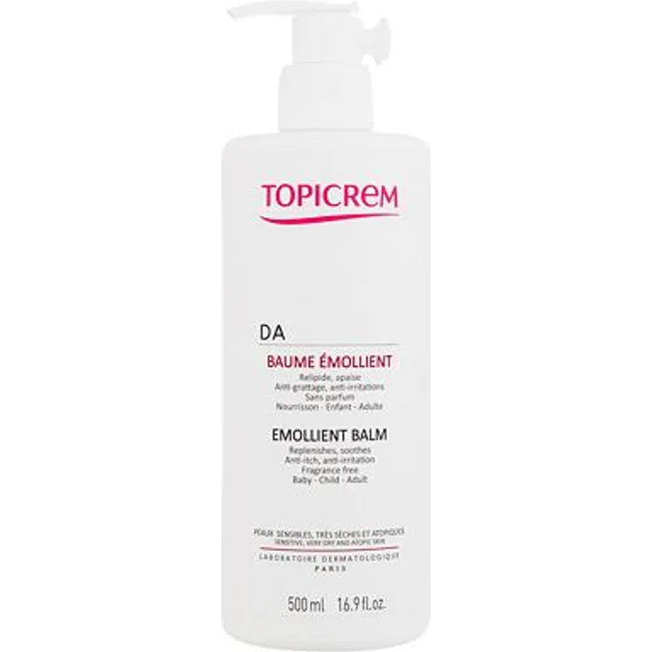 Topicrem DA Emollient Balm Weichmachender Körperbalsam für atopische Haut 500 ml 