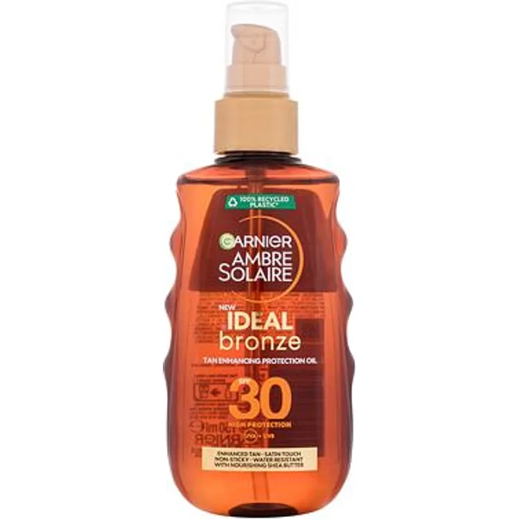 Garnier Ambre Solaire Ideal Bronze SPF30 Schützendes Bräunungsöl 150 ml