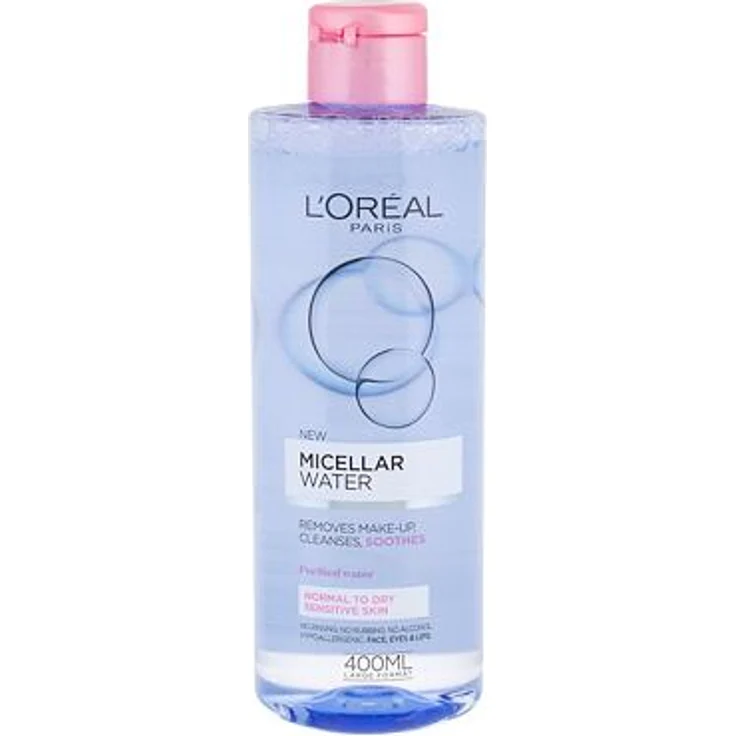 L'Oréal Paris Micellar Water Mizellenwasser für empfindliche, normale und trockene Haut 400 ml für Frauen
