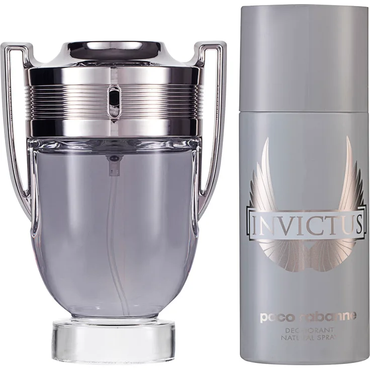 Paco Rabanne Invictus Set Eau de Toilette (EdT) 100 ml + Deodorant Spray 150 ml