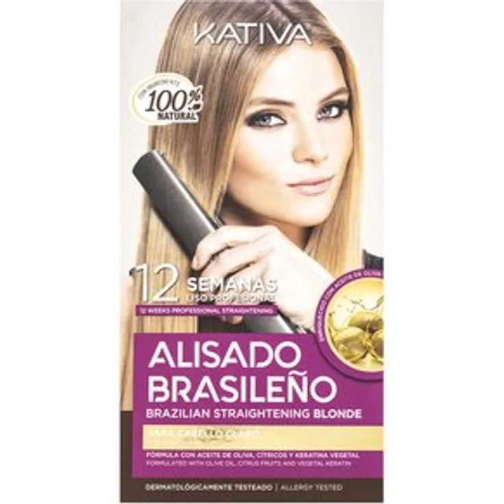 Kativa Brazilian Straightening Blonde Set mit Keratin