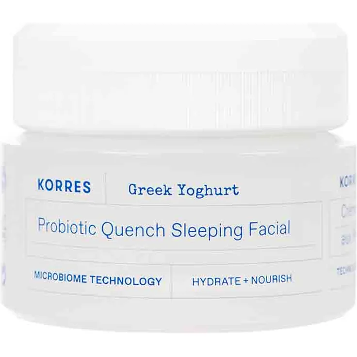 KORRES Nachtpflege Greek Yoghurt Beruhigende probiotische Nachtcreme 40 ml