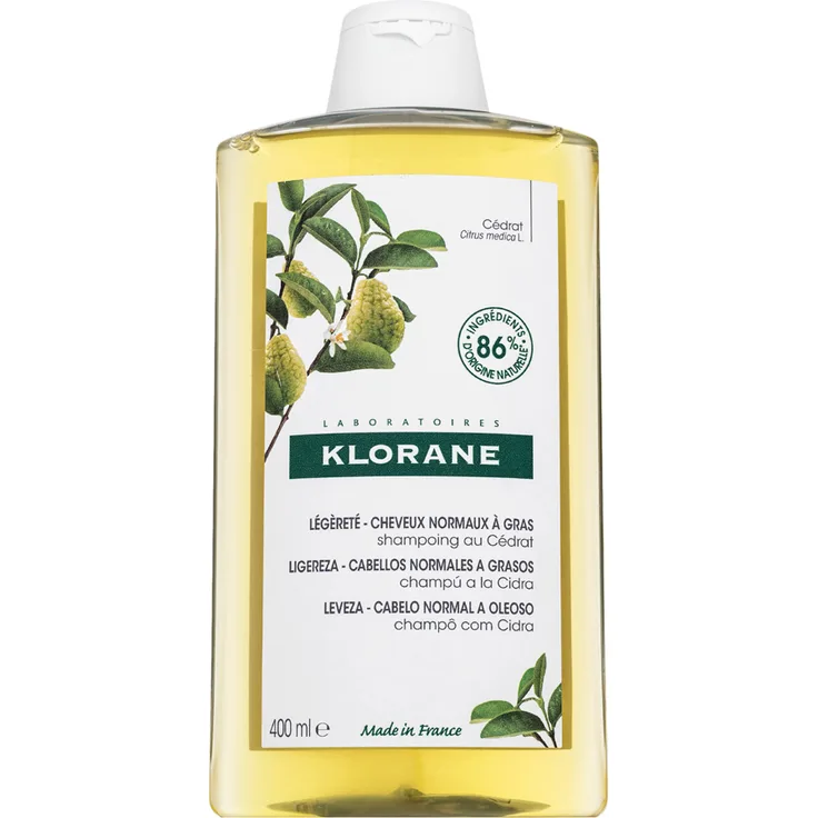 Klorane Purifying Shampoo Reinigungsshampoo für normales bis fettiges Haar 400 ml