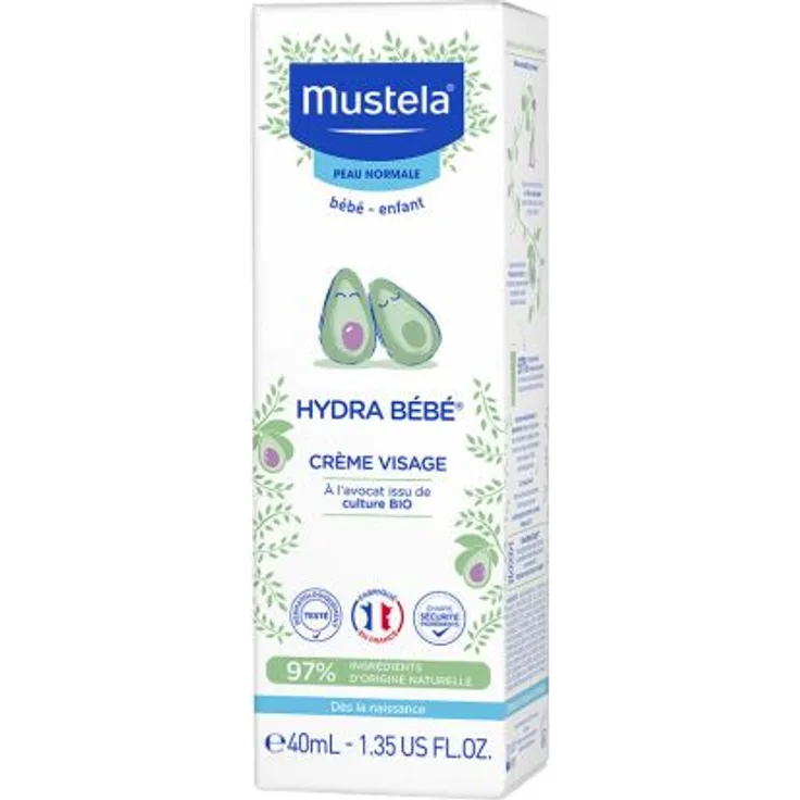 Mustela Creme Bébé Hydra Bébé Visage