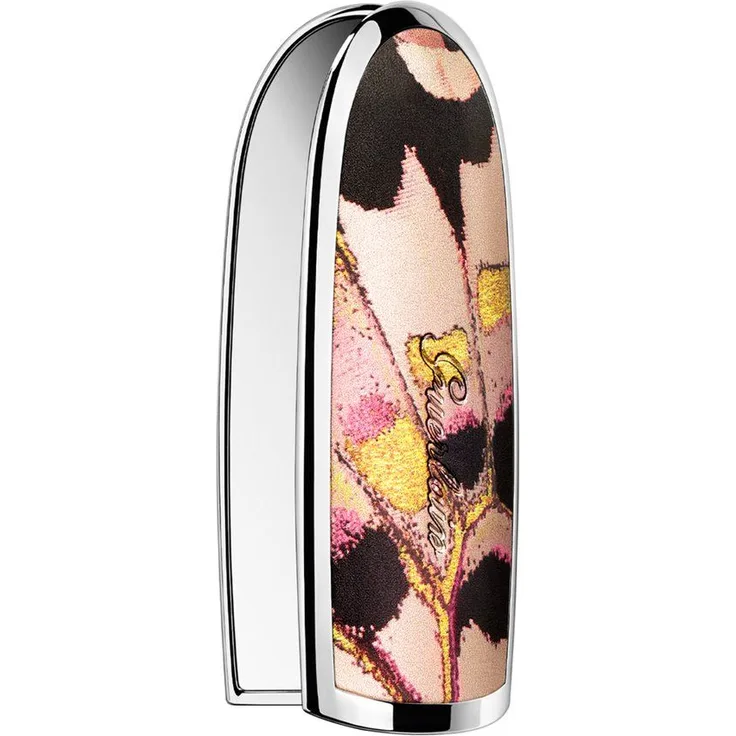 Guerlain Luxurious Velvet Metal Double Mirror Case Lippenstift-Etui Nymph Rose