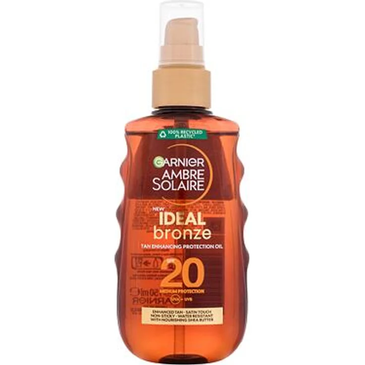 Garnier Ambre Solaire Ideal Bronze SPF20 Schützendes Bräunungsöl 150 ml