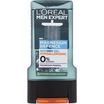 L'Oréal Paris Men Expert Magnesium Defence Shower Gel Feuchtigkeitsspendendes Duschgel für Körper, Gesicht und Haare 300 ml