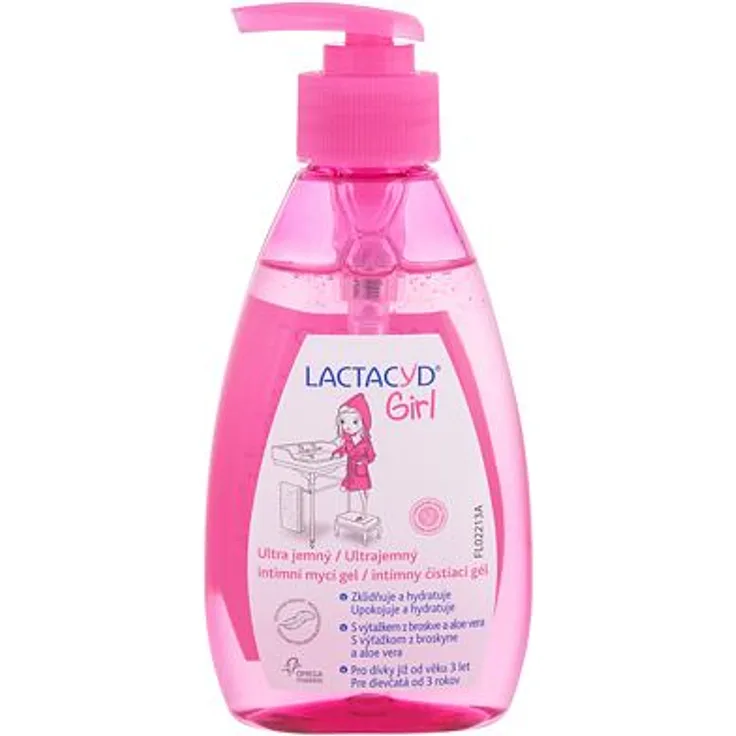 Lactacyd Girl Ultra Mild Ultrafeines Waschgel für Intimhygiene 200 ml für Kinder
