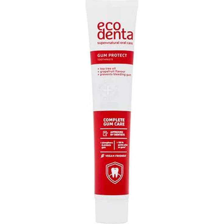 Ecodenta Super+Natural Oral Care Gum Protect Zahnpasta zum Schutz von Zahnfleisch 75 ml Unisex