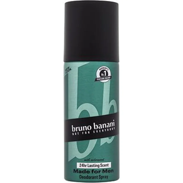 Bruno Banani Made For Men With Cedarwood Deospray 150 ml – Bild 1