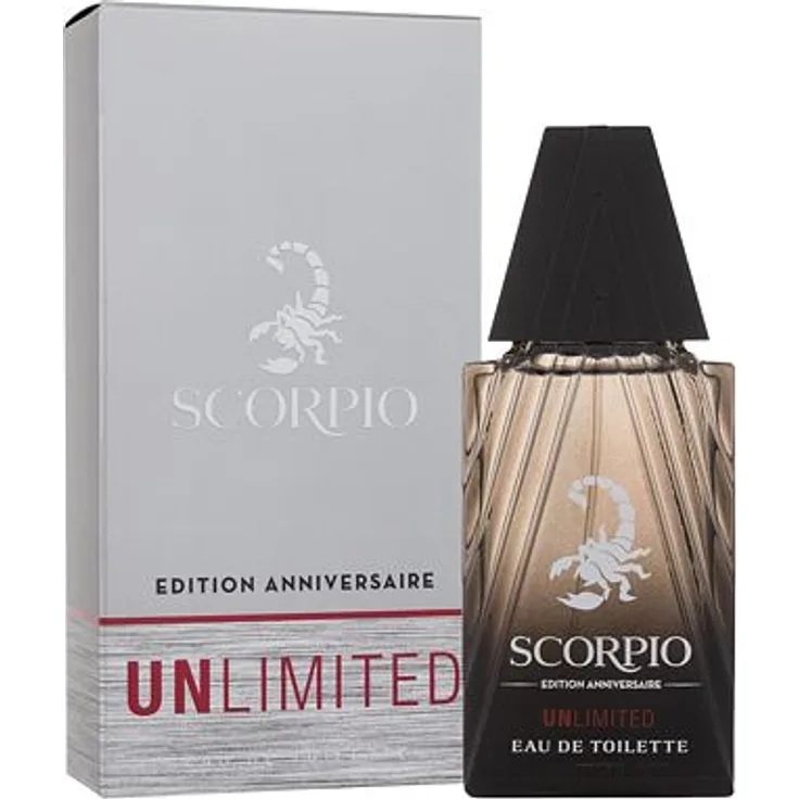 Scorpio Unlimited Anniversary Edition Eau de Toilette (EdT) Herrenduft 75 ml