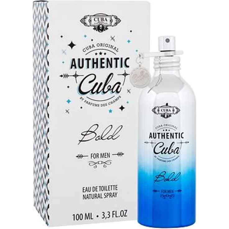Cuba Authentic Bold Eau de Toilette (EdT) Herrenduft 100 ml