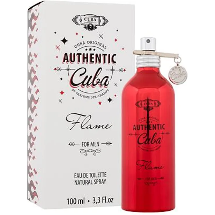 Cuba Authentic Flame Eau de Toilette (EdT) Unisexduft 100 ml