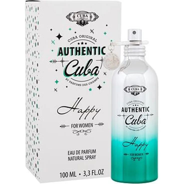 Cuba Authentic Happy Eau de Parfum (EdP) Damenduft 100 ml
