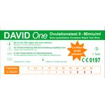 David One 25 x Ovulationstest 0-80 miu/ml mit LH-Wert Anzeige