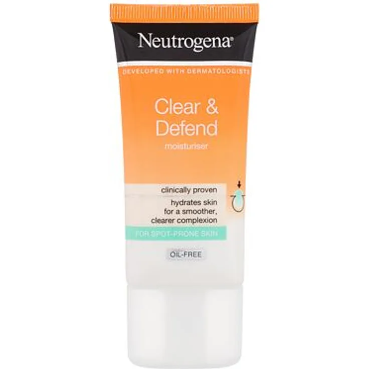 Neutrogena Clear & Defend Moisturizer Feuchtigkeitscreme für unreine Haut 50 ml für Frauen