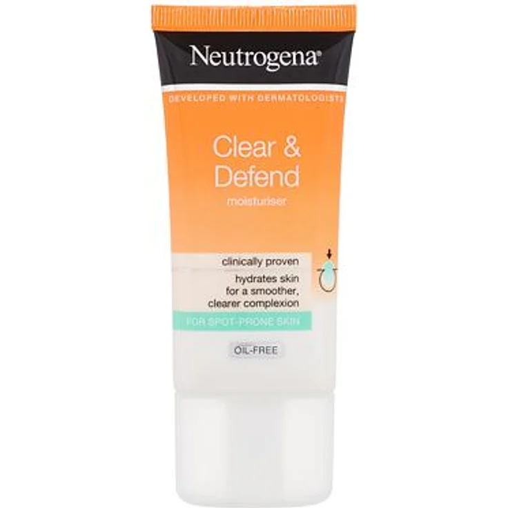 Neutrogena Clear & Defend Moisturizer Feuchtigkeitscreme für unreine Haut 50 ml für Frauen – Bild 1